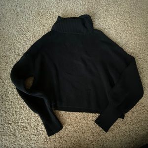 NWOT Black Sweater Turtle Neck